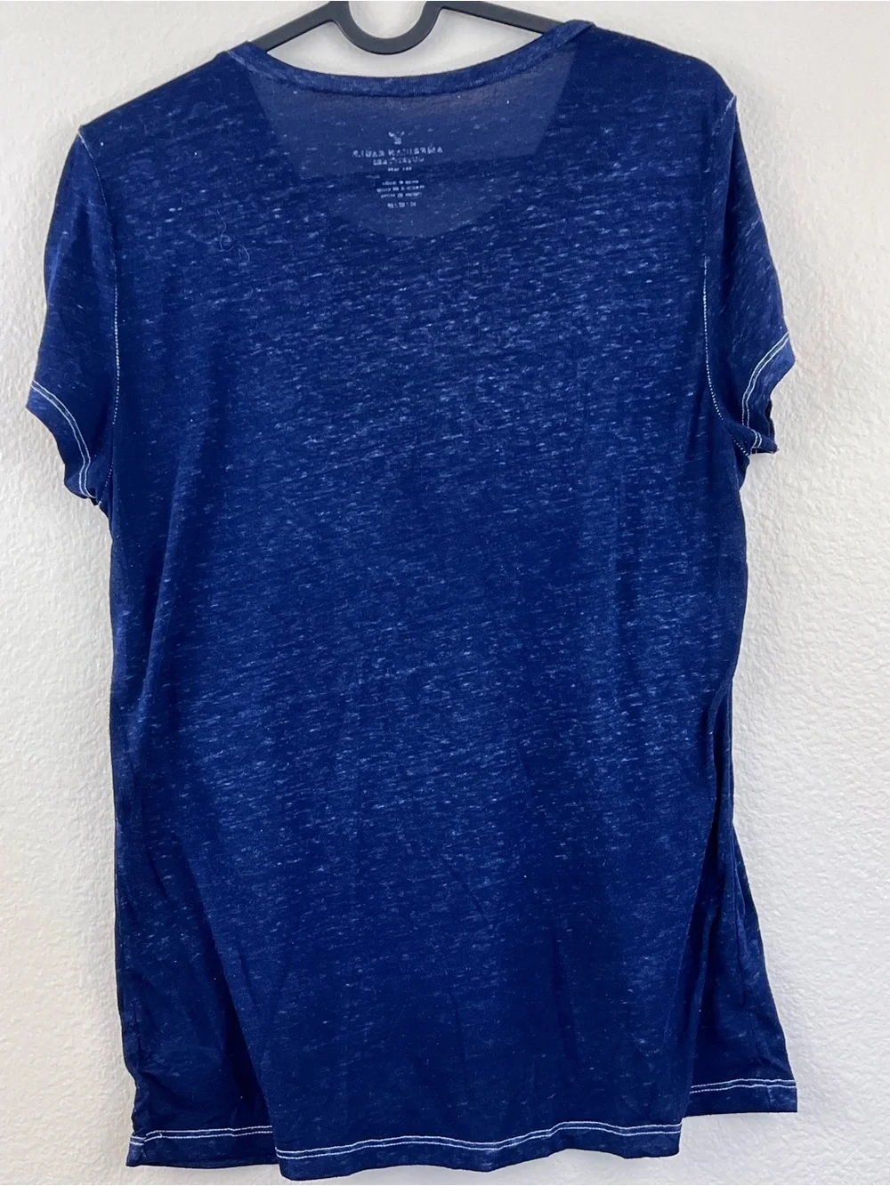 American Eagle Outfitters Women’s Palm Trees Graphic Shirt Size M Sheer Coastal - Picture 3 of 4